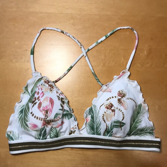 H&M Patterned Triangle Bikini Top - Picture 2 of 6
